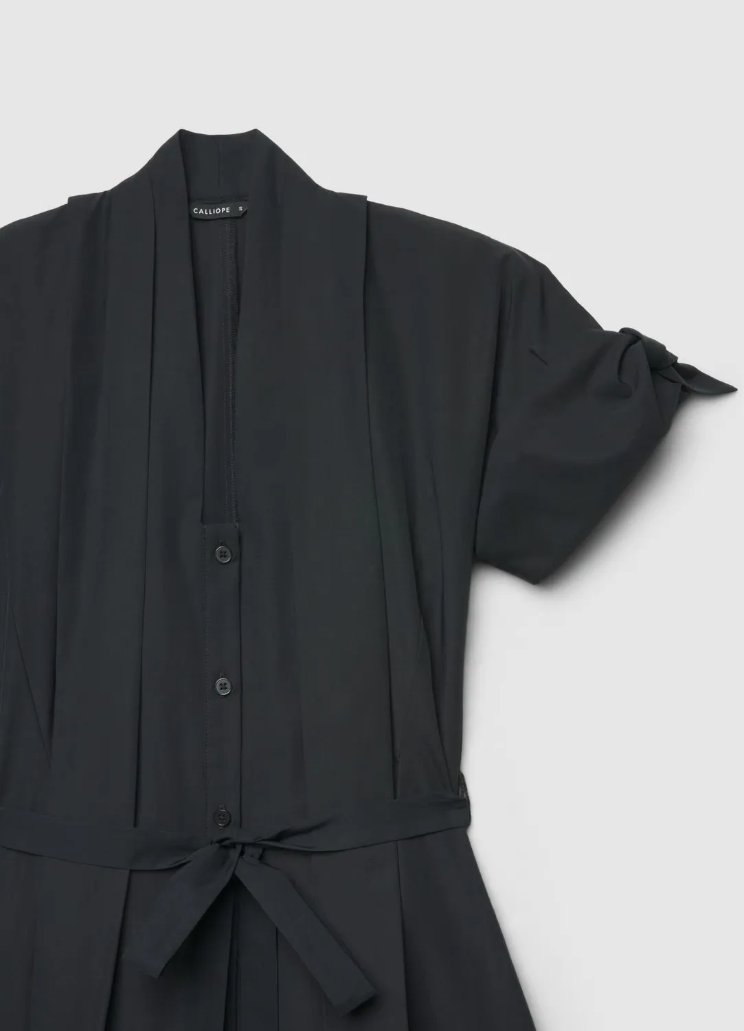 Calliope Atelier robe chemisier femme ceinturée