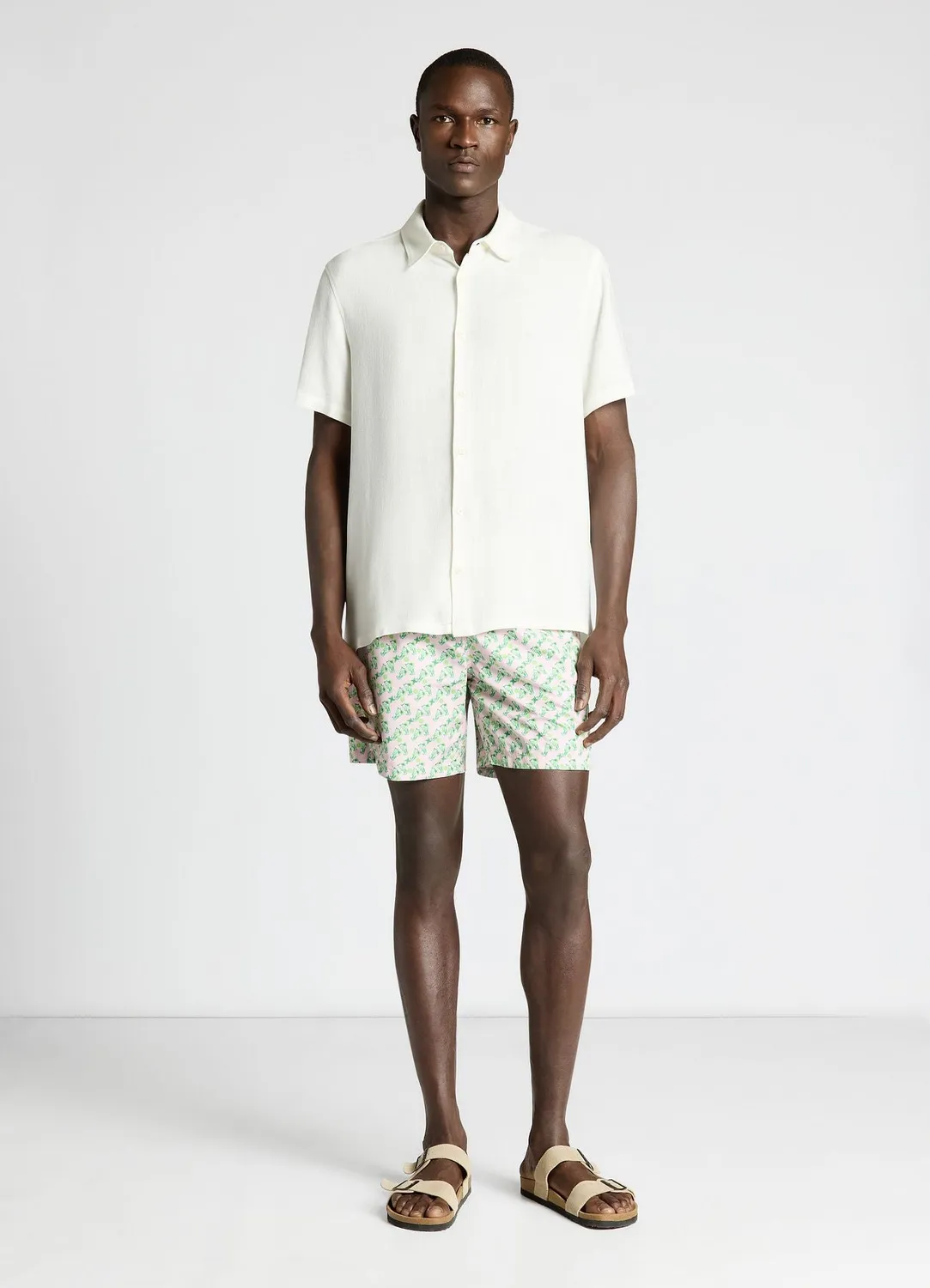 Calliope chemise homme lin manches courtes relaxed