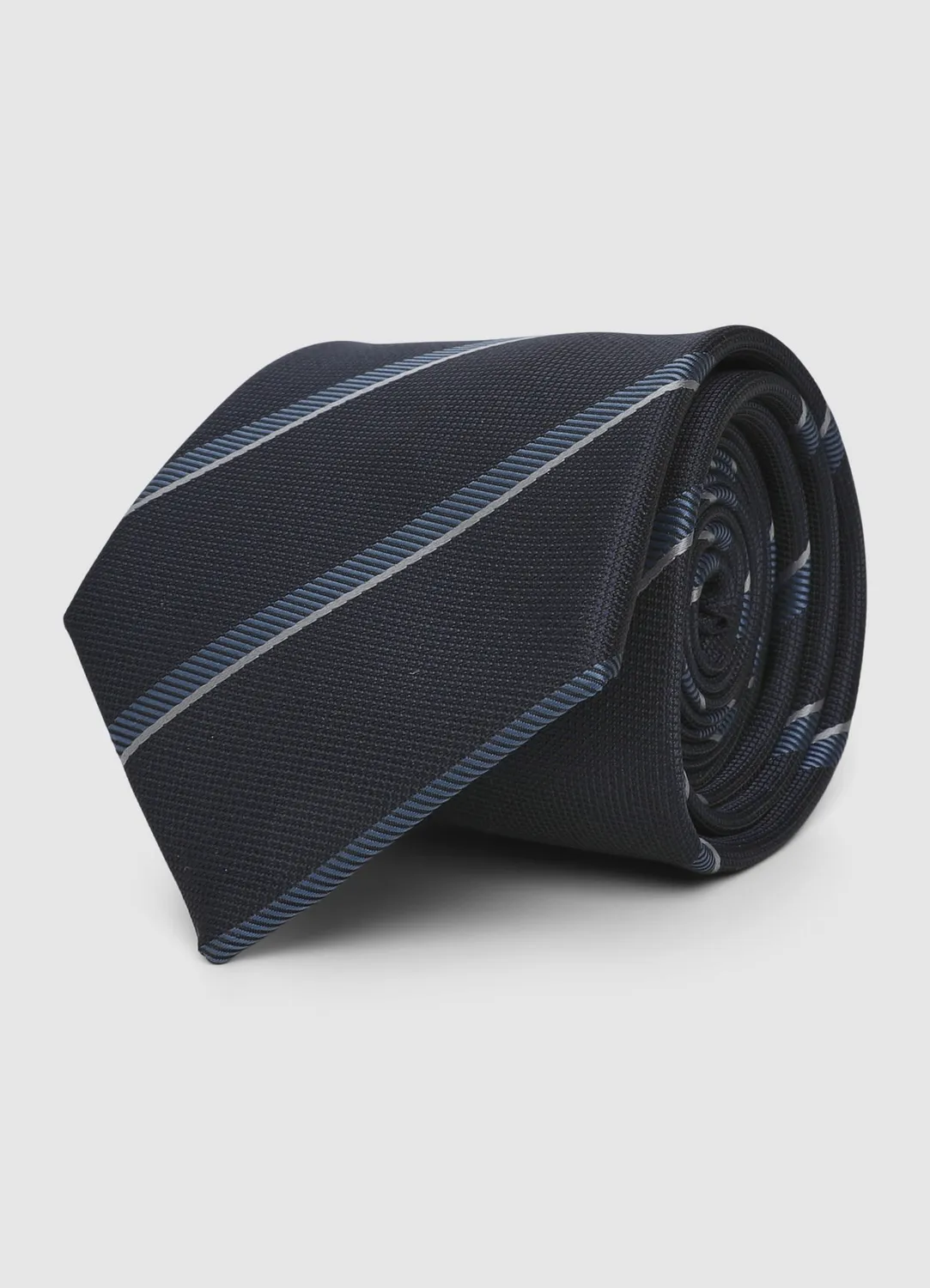 Calliope cravate rayée homme diagonale classique