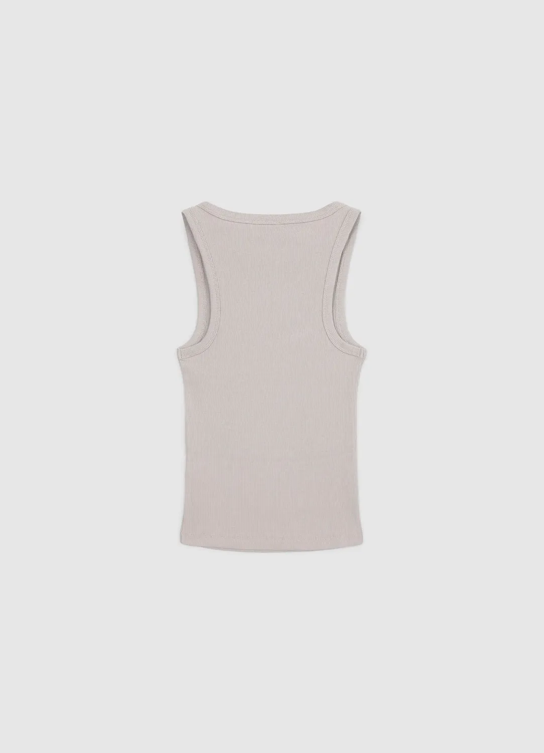 Calliope Top col large femme coton côtelé