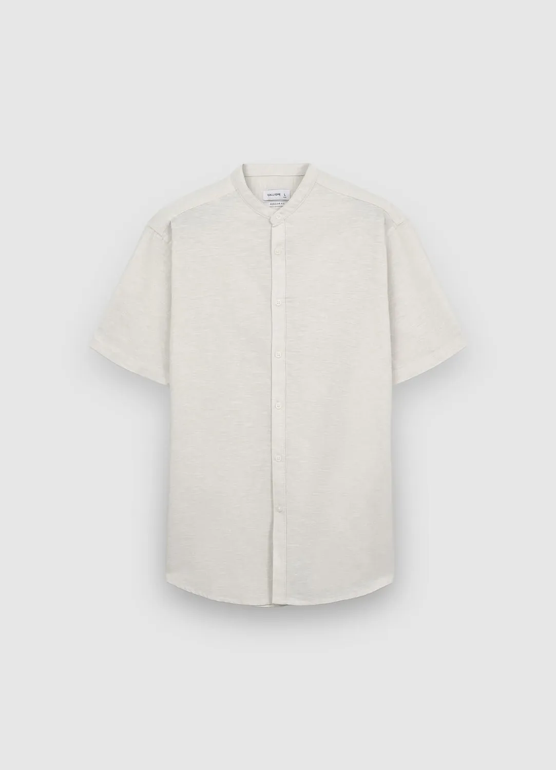 Calliope Chemise Coréenne homme chemise coton lin