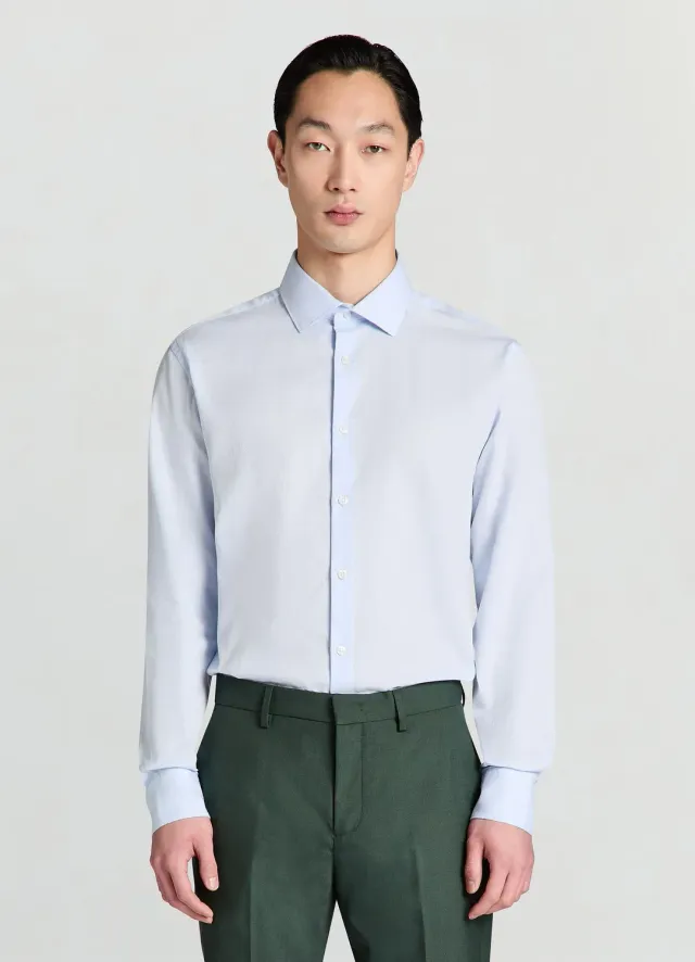 Calliope chemise classique coton homme
