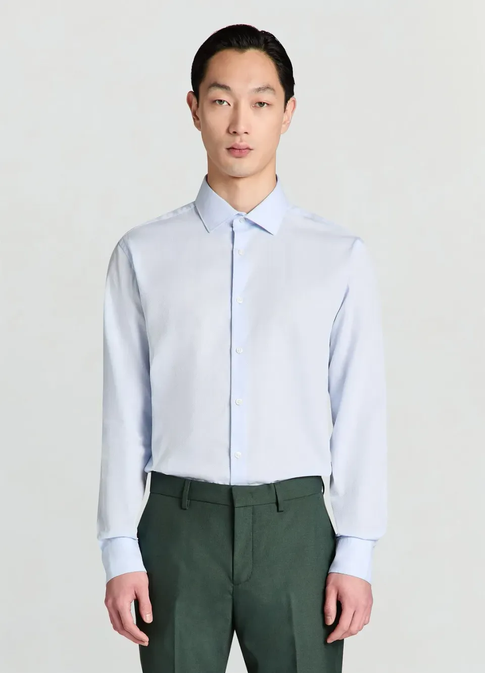 Calliope chemise classique coton homme