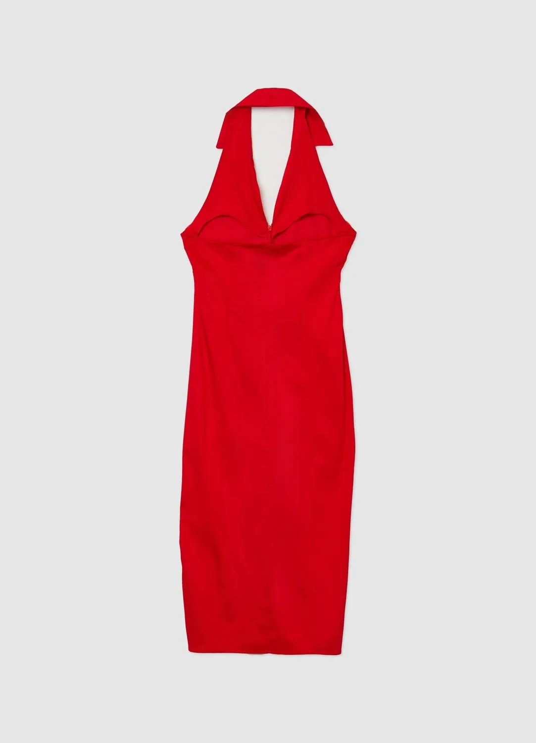 Calliope robe polo fendue midi femme zip