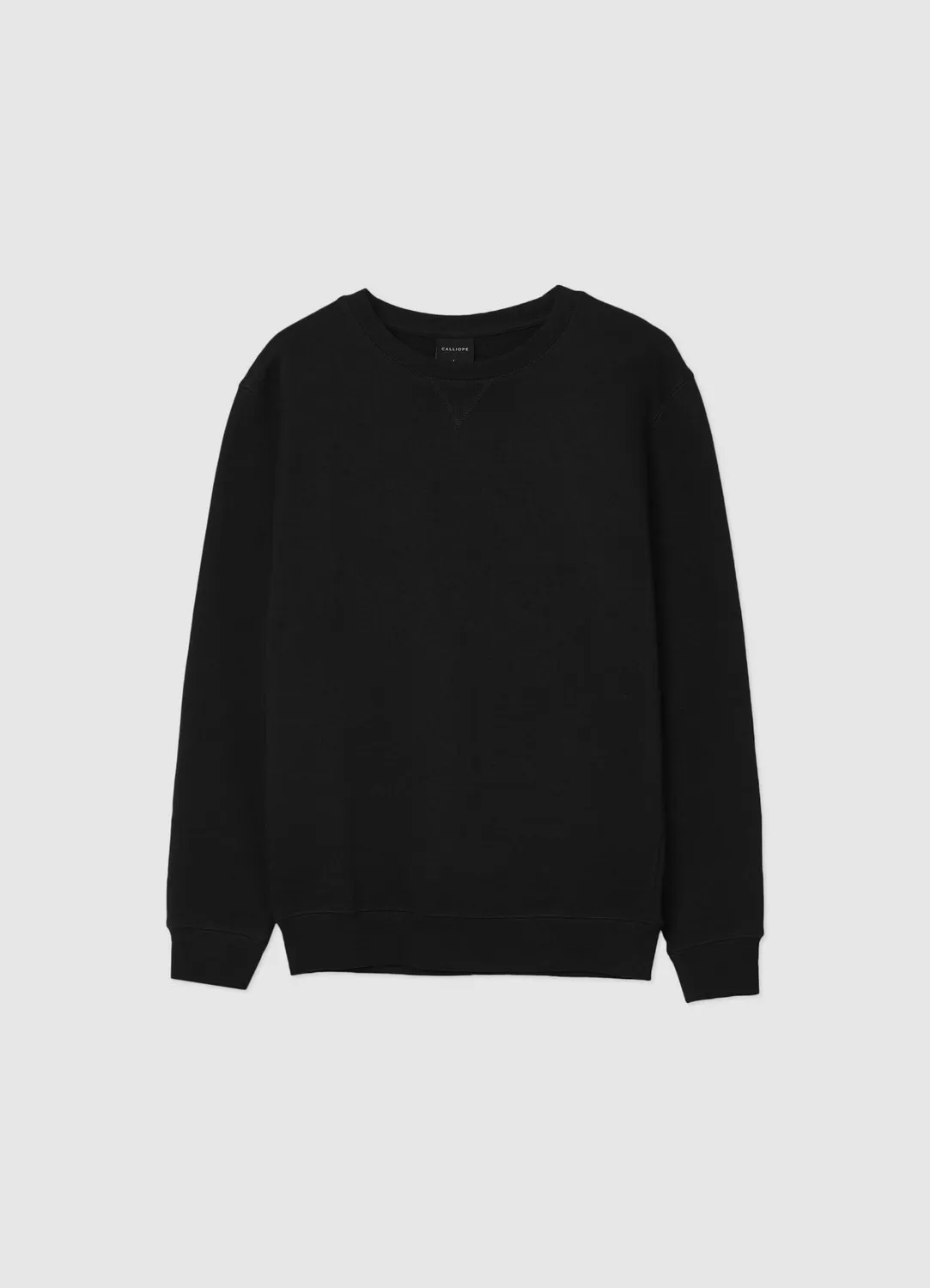 Calliope Basic sweat homme col rond coton regular