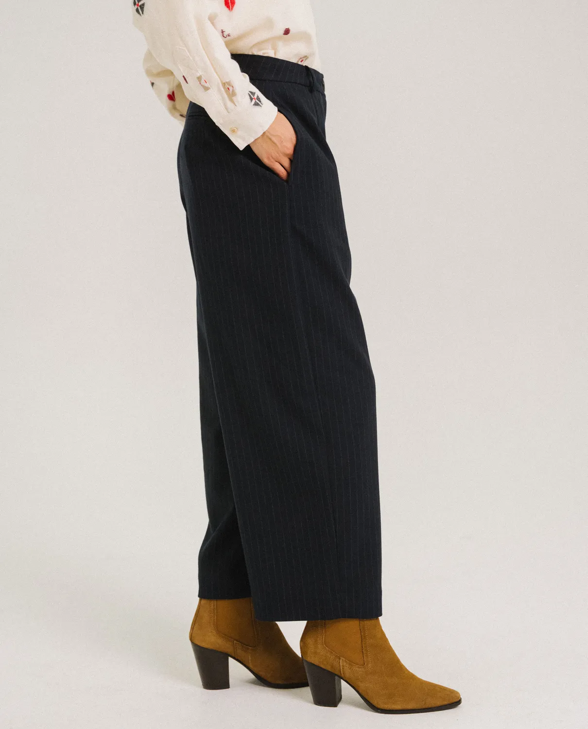 Tinsels Brando Club pantalon 7/8 flanelle chaude
