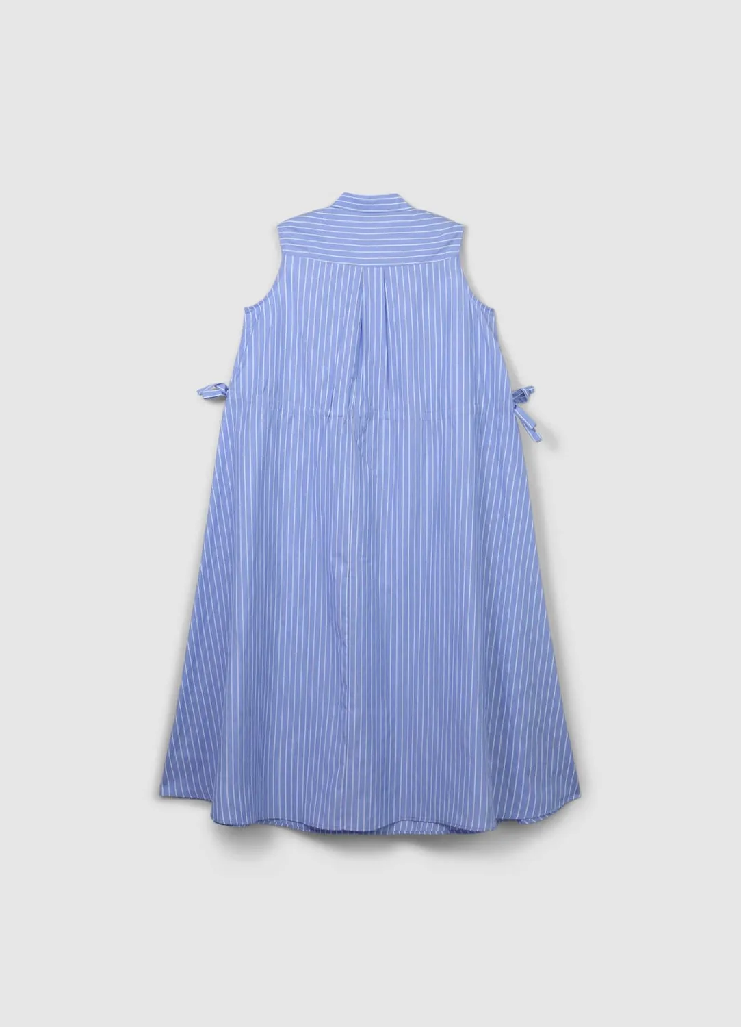 Calliope Vestito robe longue rayée sans manches chemise