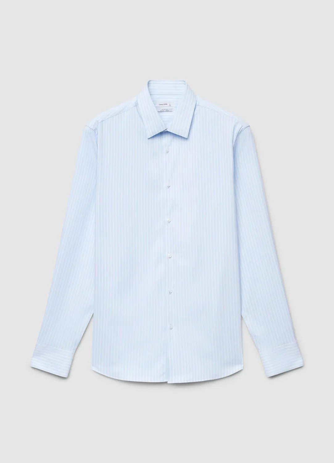 Calliope chemise rayée homme col classique