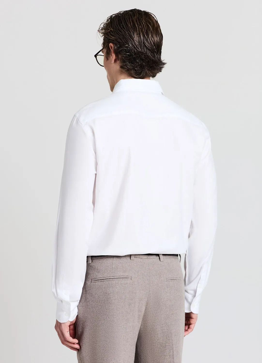 Calliope chemise classique coton homme manches longues