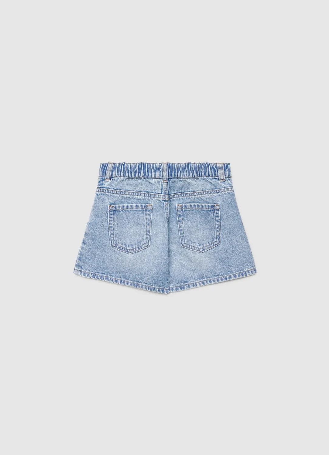 Calliope Short Jean short fille broderie florale