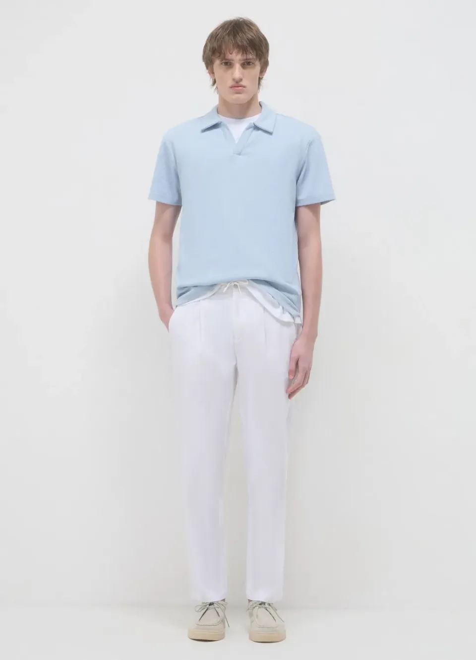 Calliope jogger pantalon homme uni coton