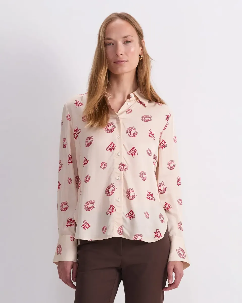Sportscraft Horse Print Chemise imprimé cheval femme