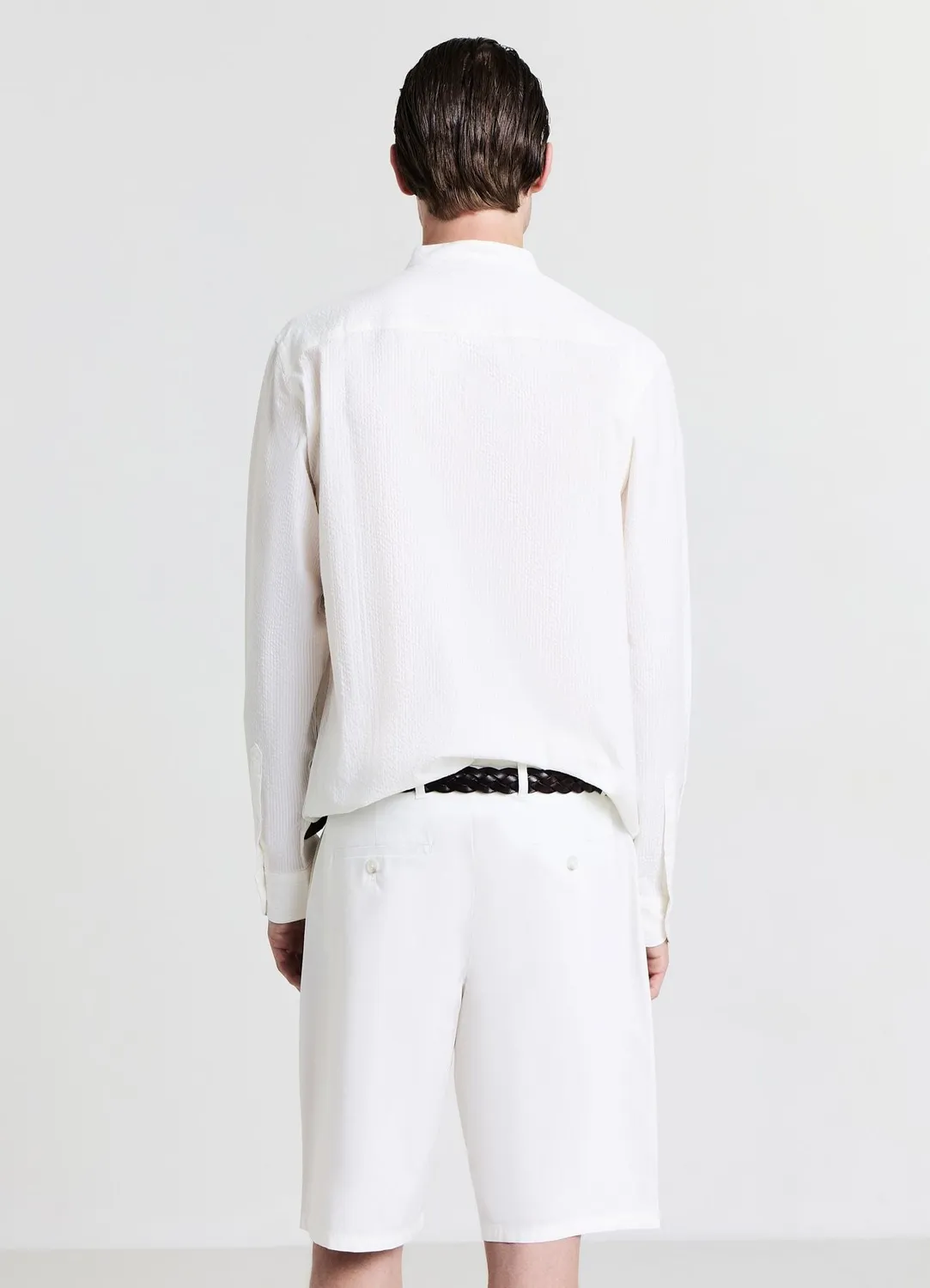Calliope Bermuda double pinces homme poches coupe regular