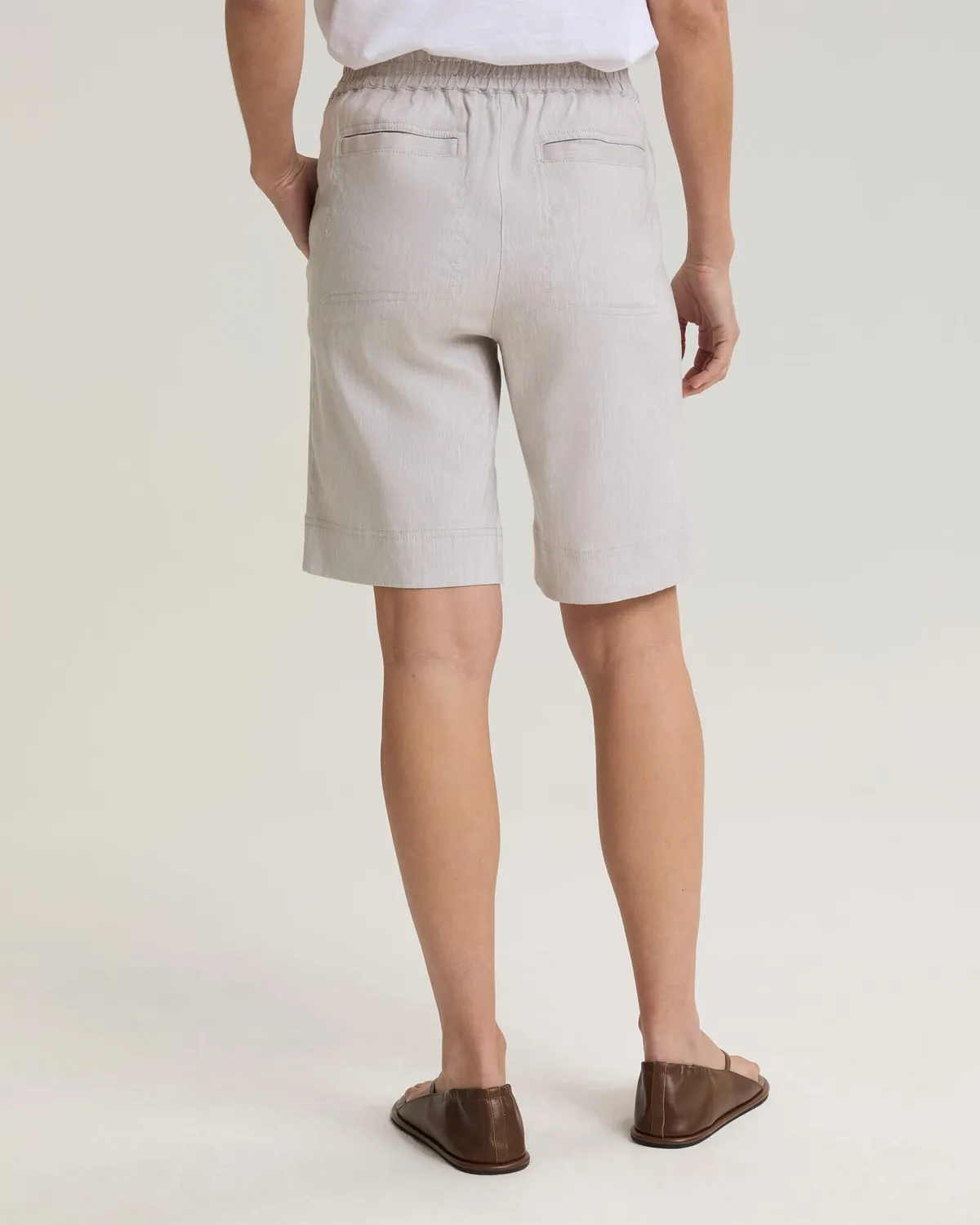 Sportscraft Rosa short lin mélangé poches