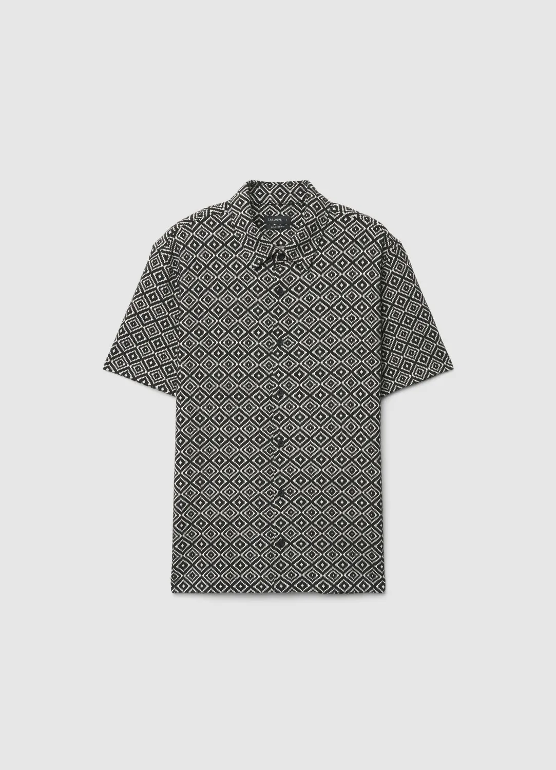 Calliope chemise homme manches courtes imprimé ethnique