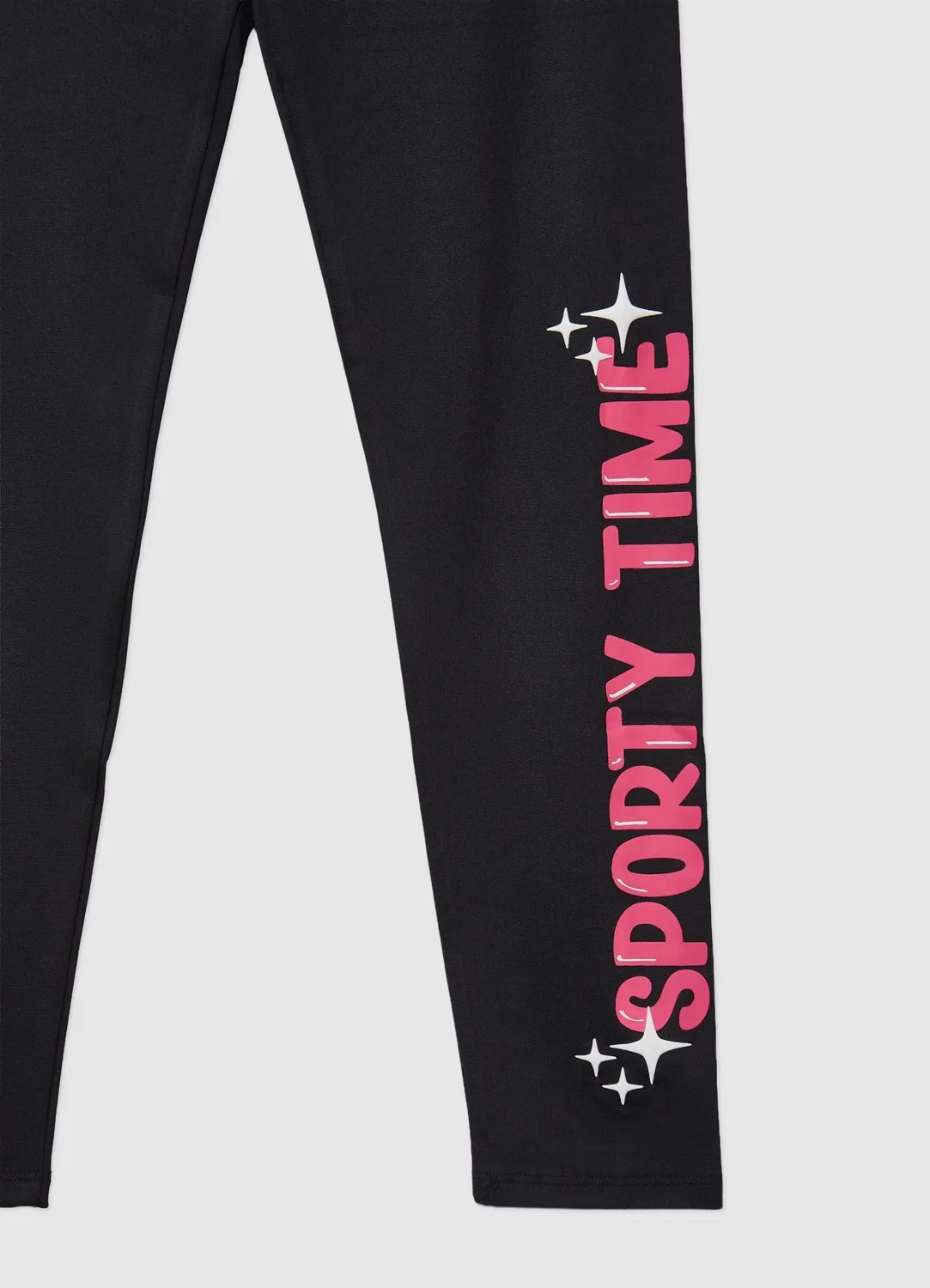 Calliope scritta laterale leggings fille 8-9 ans étoiles