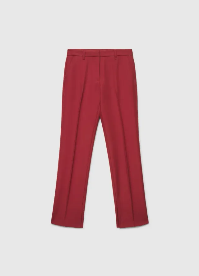Calliope pantalon droit femme à plis taille S
