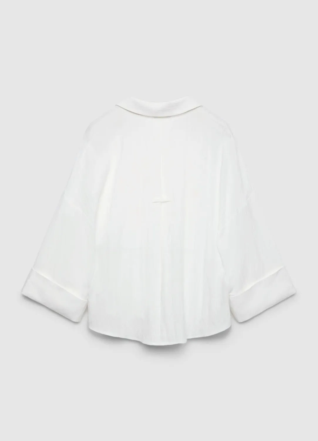 Calliope Chemise Femme Col V Boutons Manches 3/4 Ample