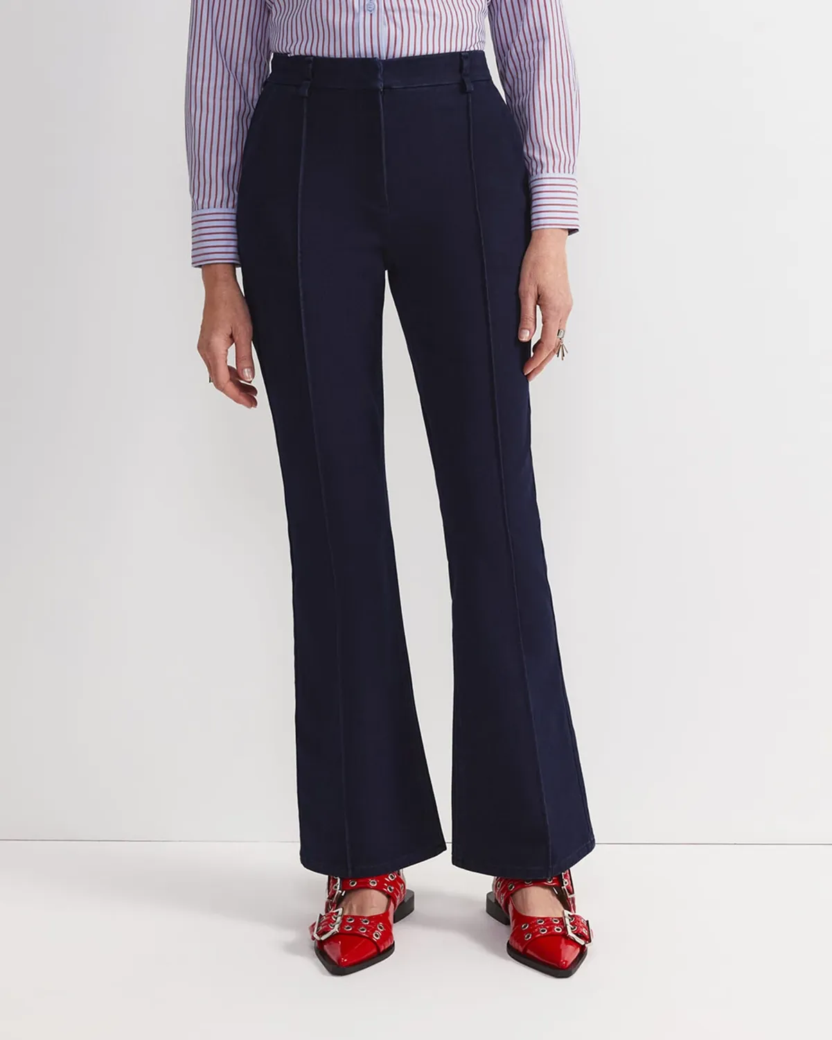 Sportscraft Nyra Pintuck jean droit femme