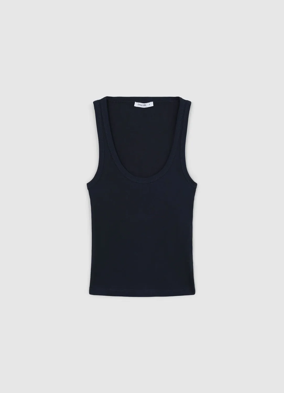 Calliope top femme coton côtelé col large