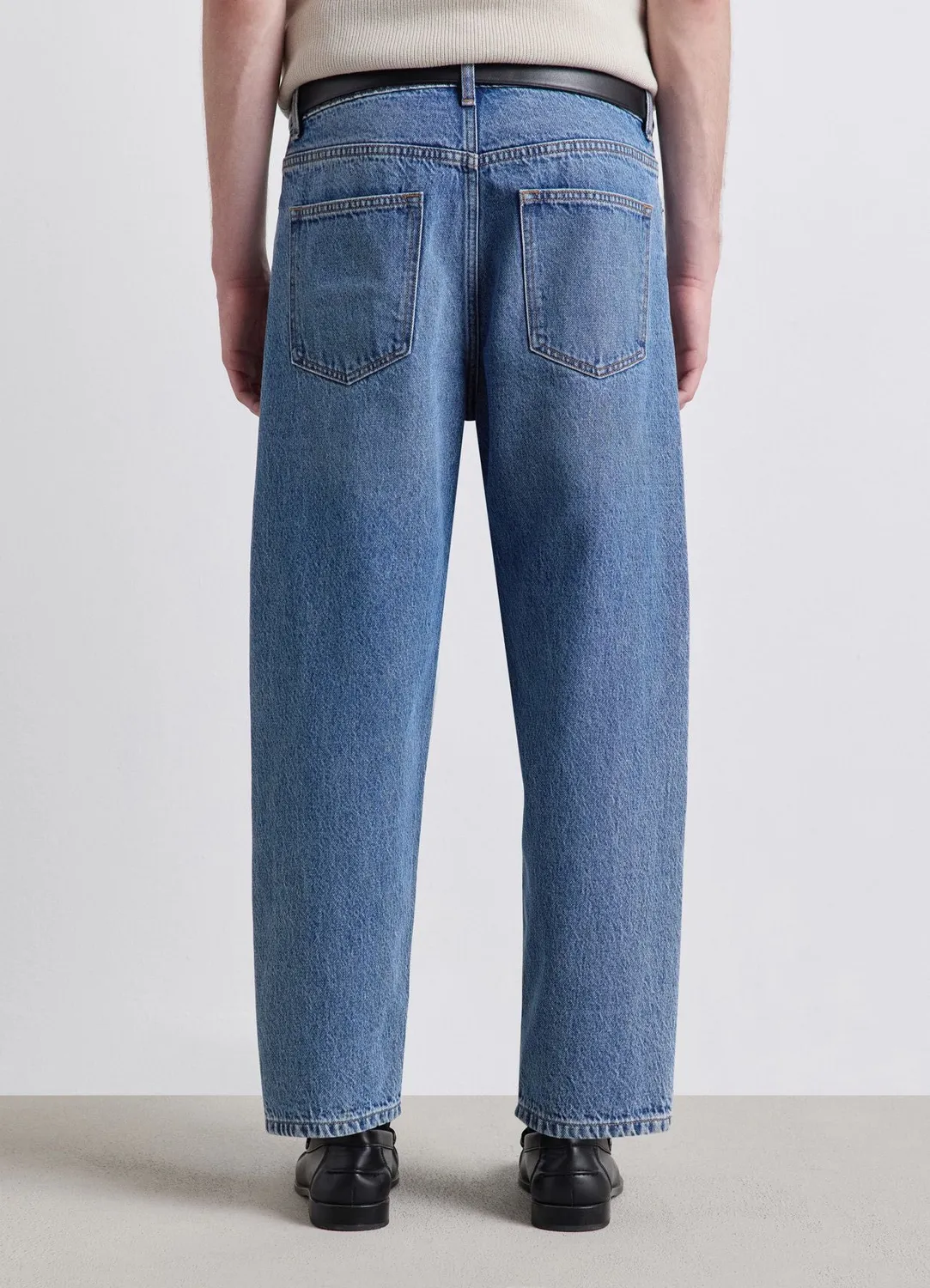 Calliope jean carrot homme 5 poches uni