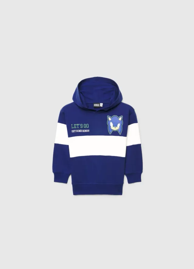 Calliope Sonic sweat capuche garçon over sans zip