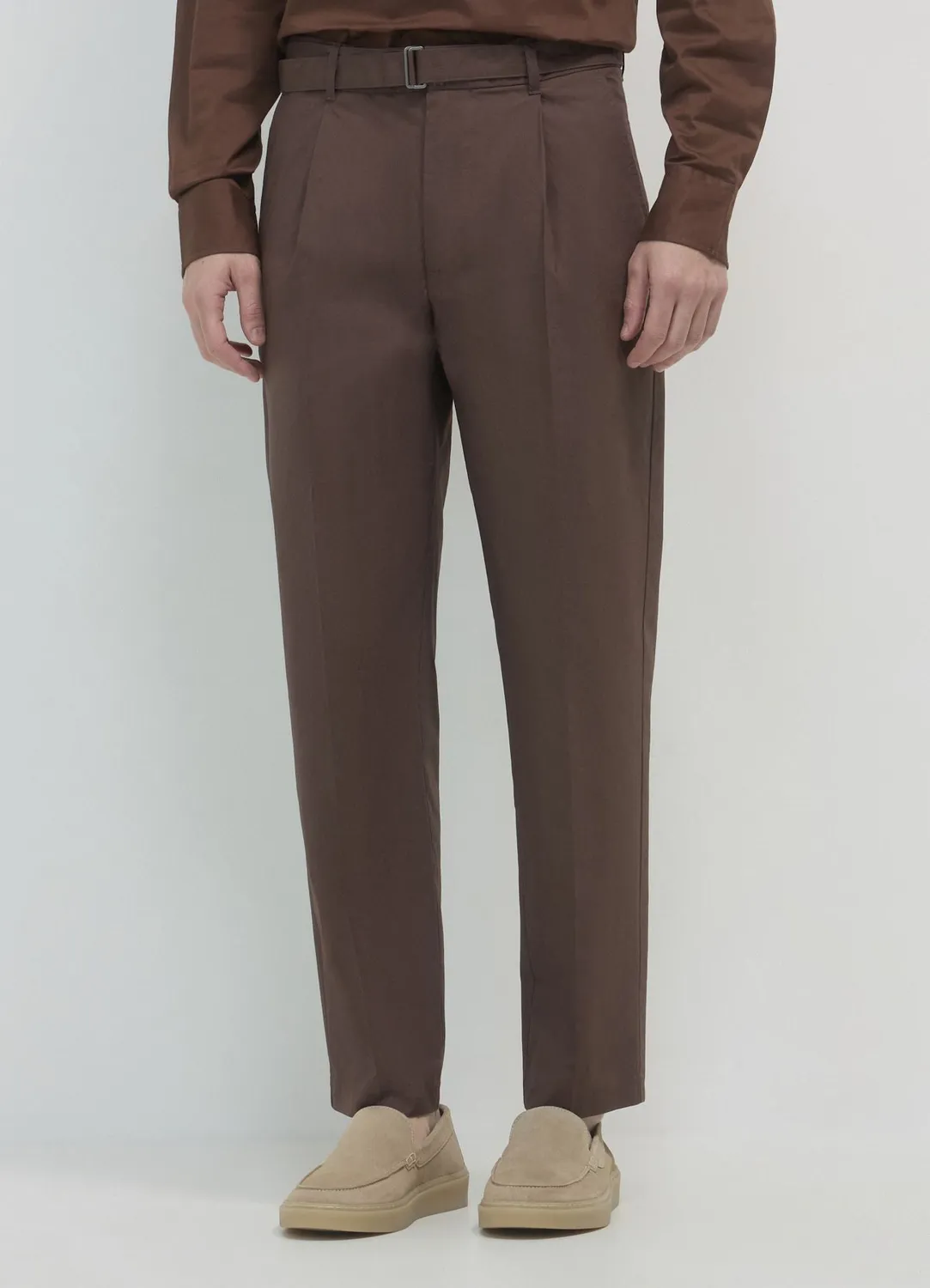 Calliope chino à pinces homme ceinture