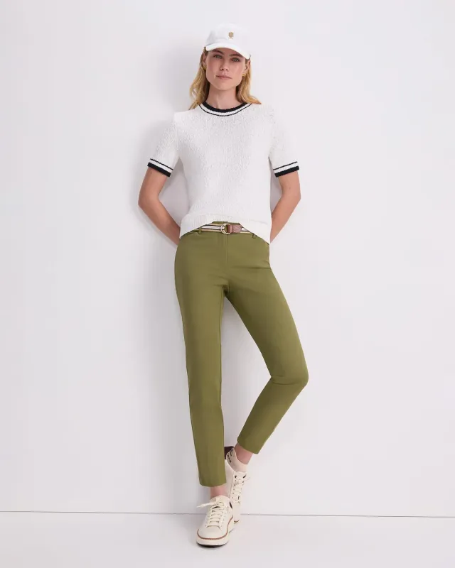 Sportscraft Evie pantalon capri coton stretch femme