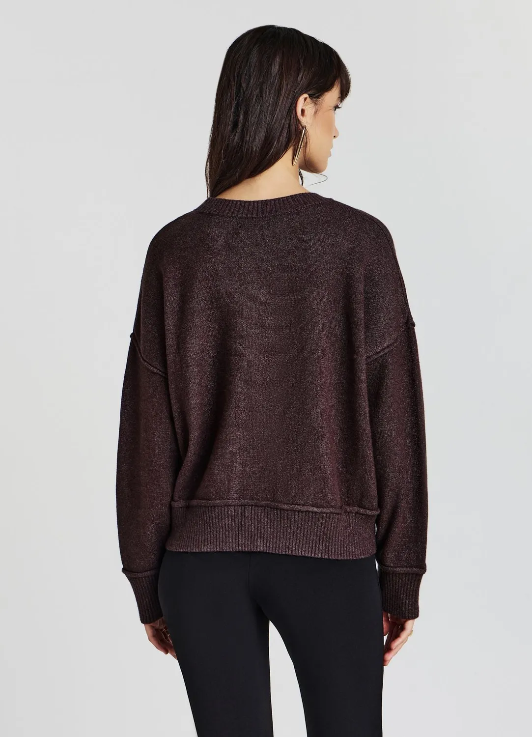 Calliope pull col rond bord franc femme