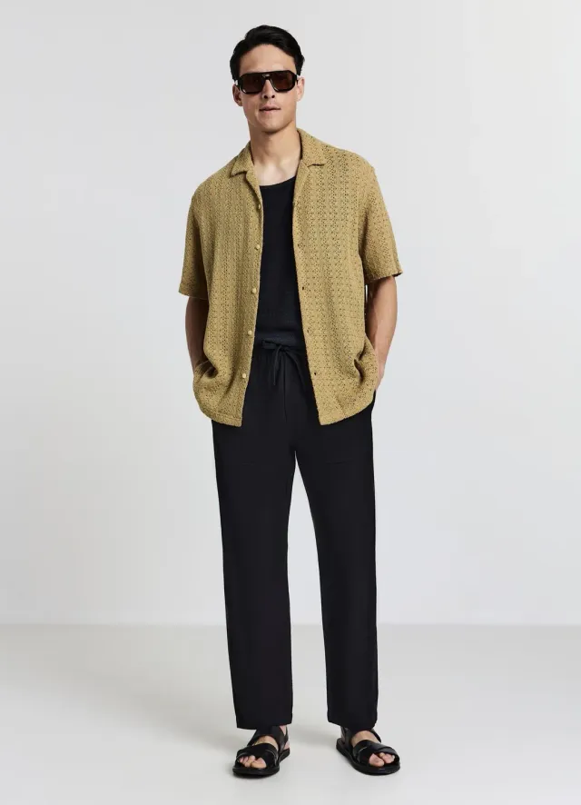 Calliope croquet bowling chemise homme manches courtes