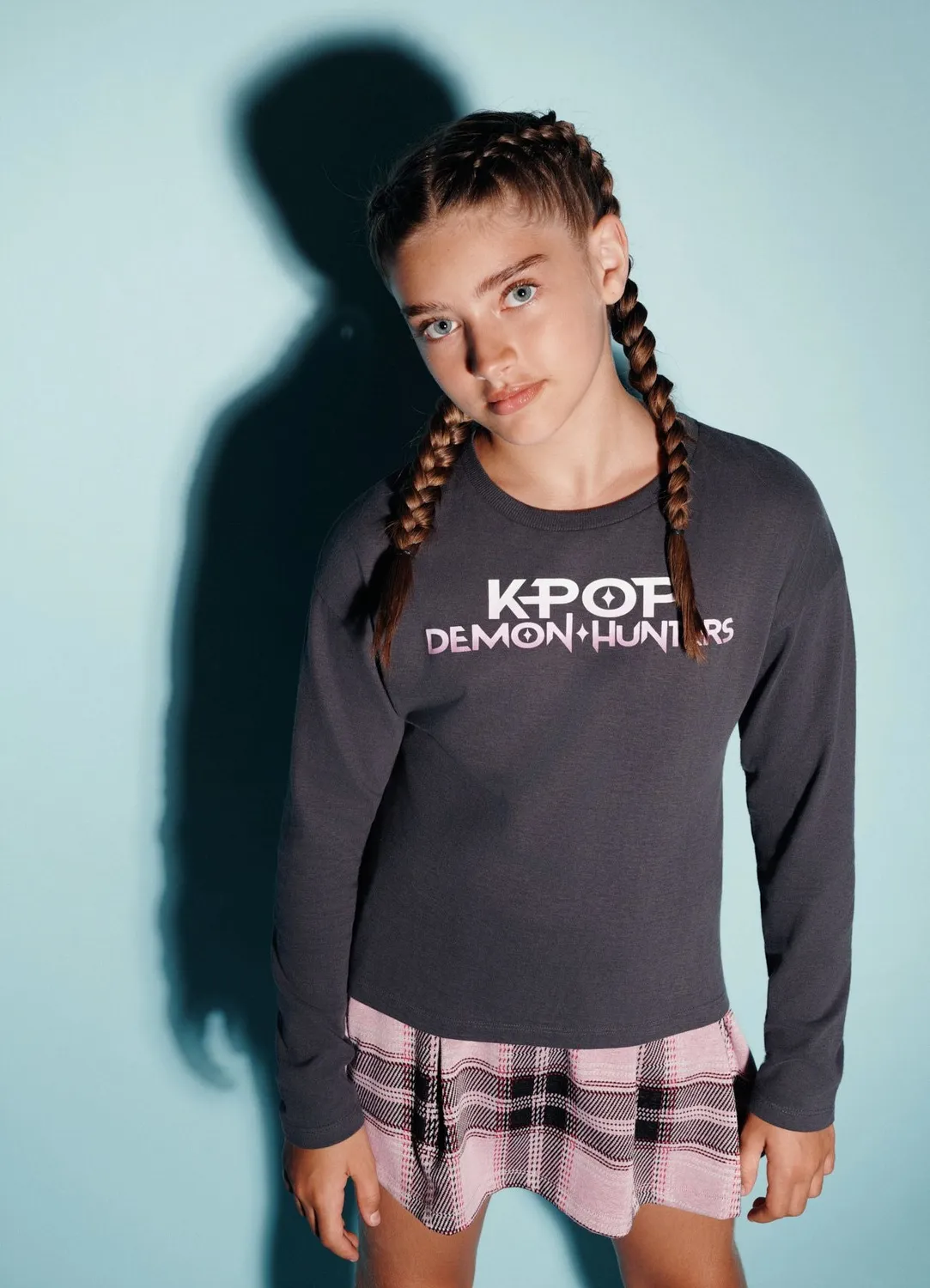 Calliope t-shirt K-pop Disney enfant manches longues