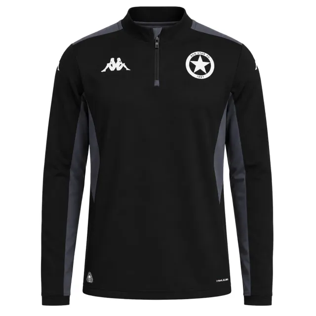 Kappa Muzira Pro 2 Red Star sweat noir enfant