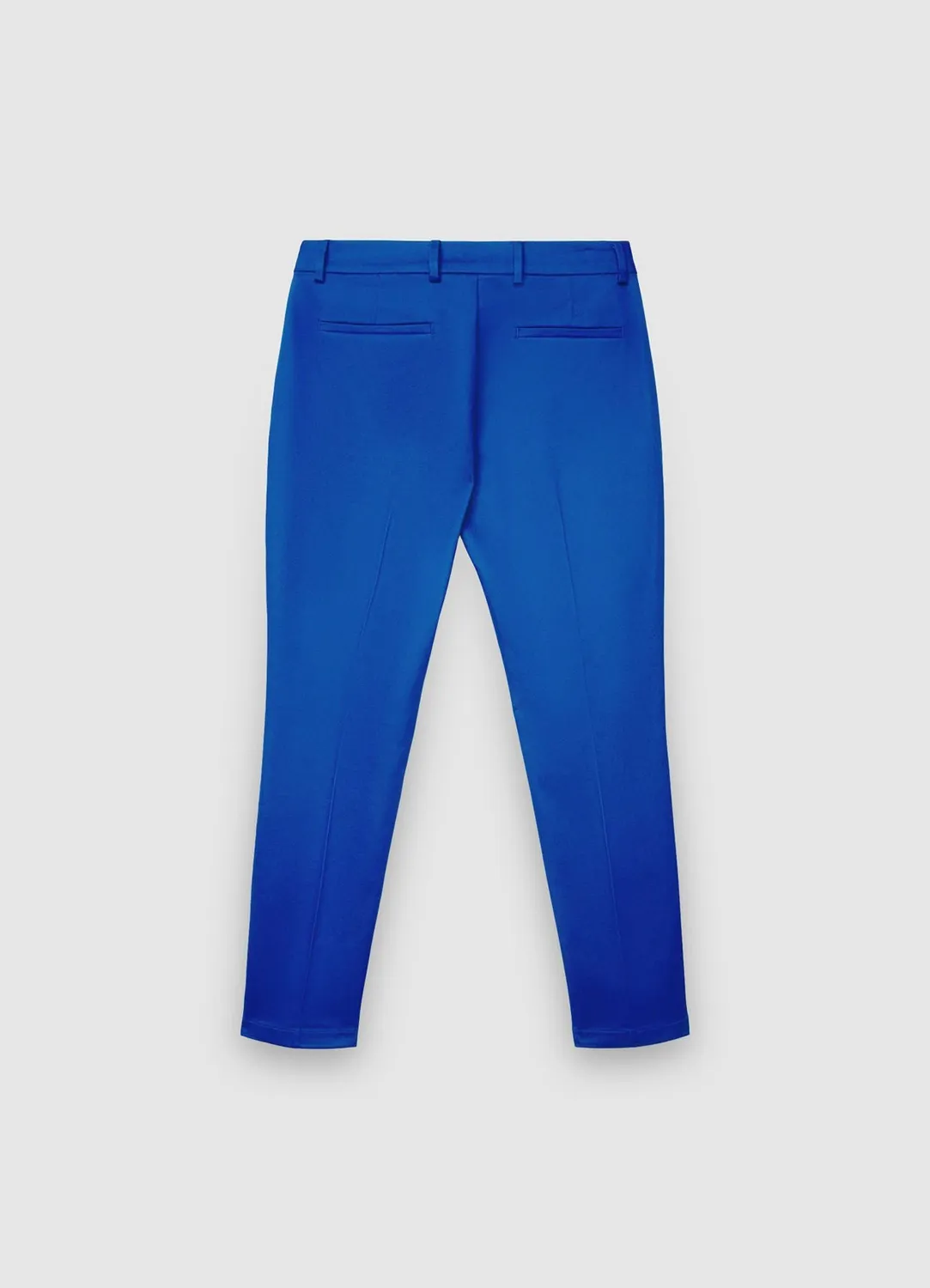 Calliope Pantalon cigarette coton rasatello femme