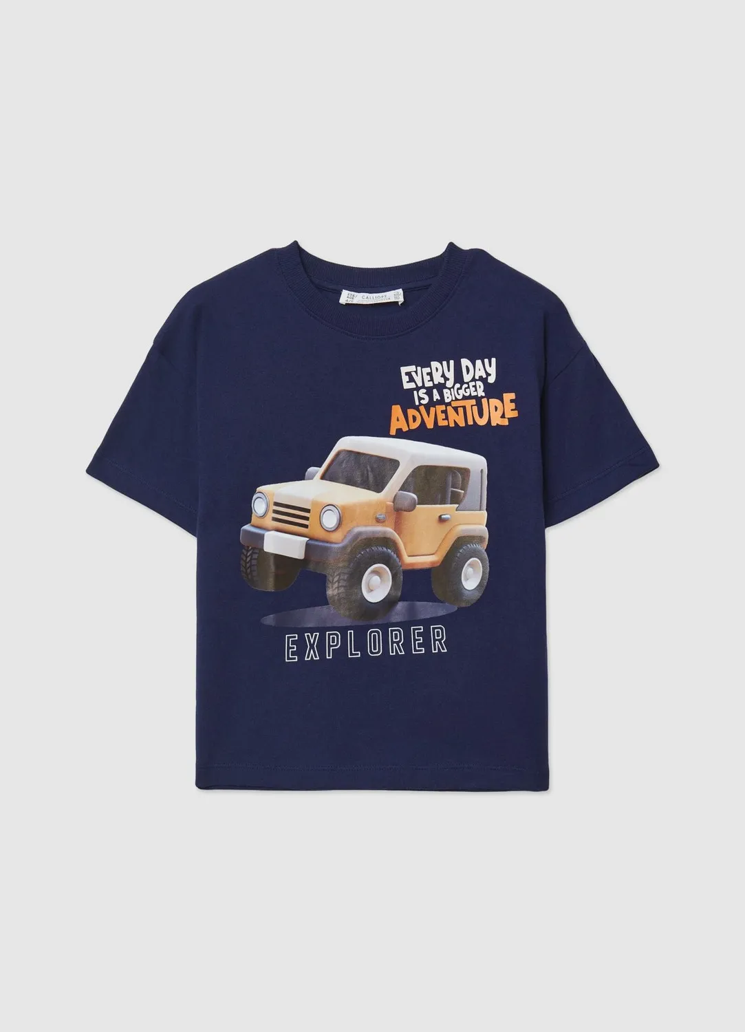 Calliope t-shirt imprimé garçon manches courtes