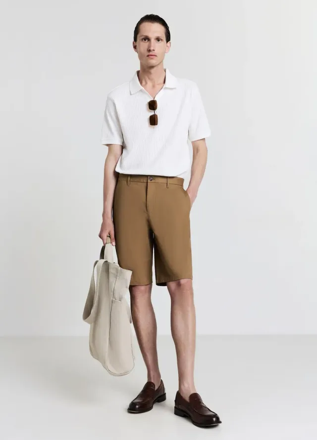 Calliope short chino homme coton regular