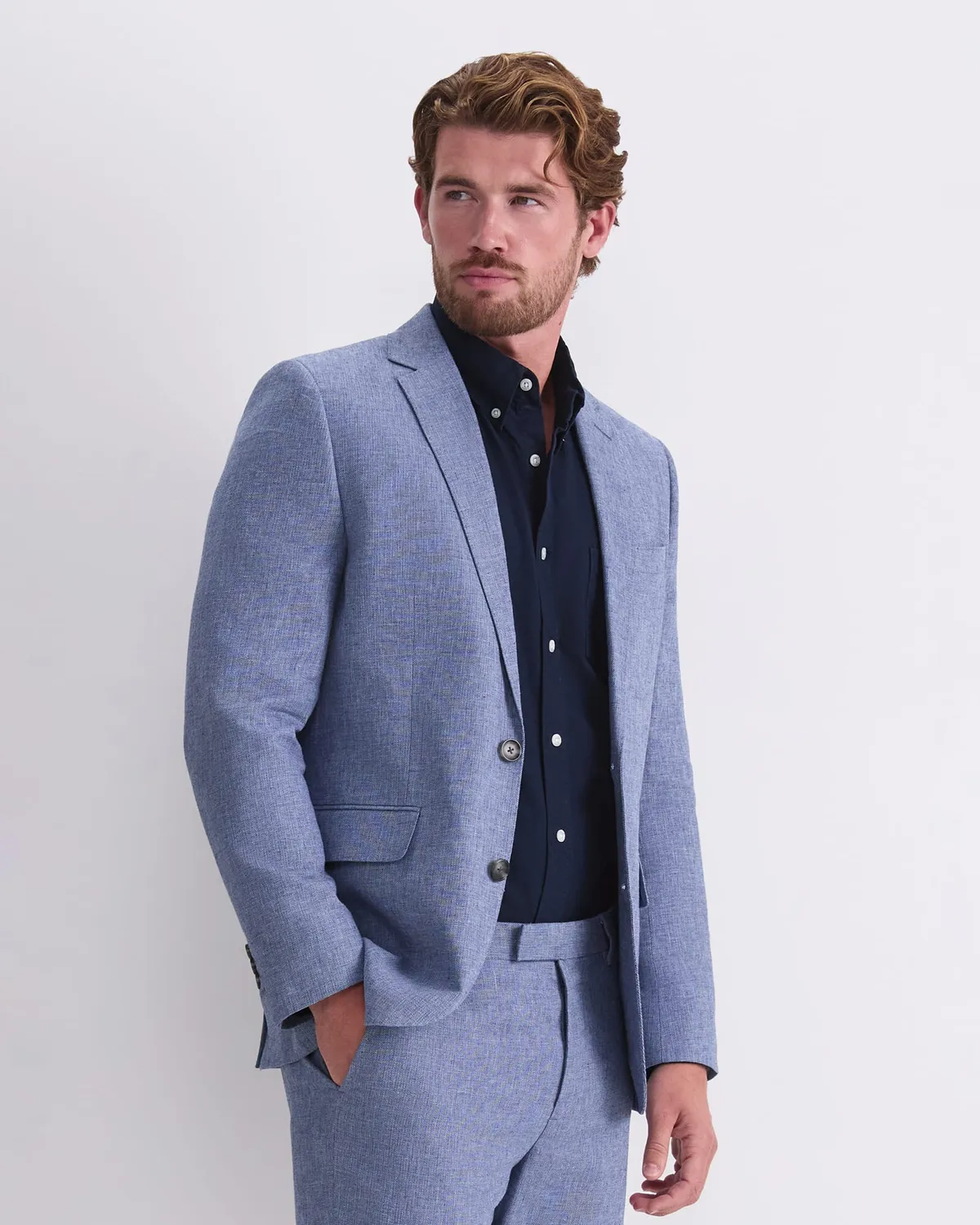 Sportscraft Ridley veste costume lin coton homme 36-50