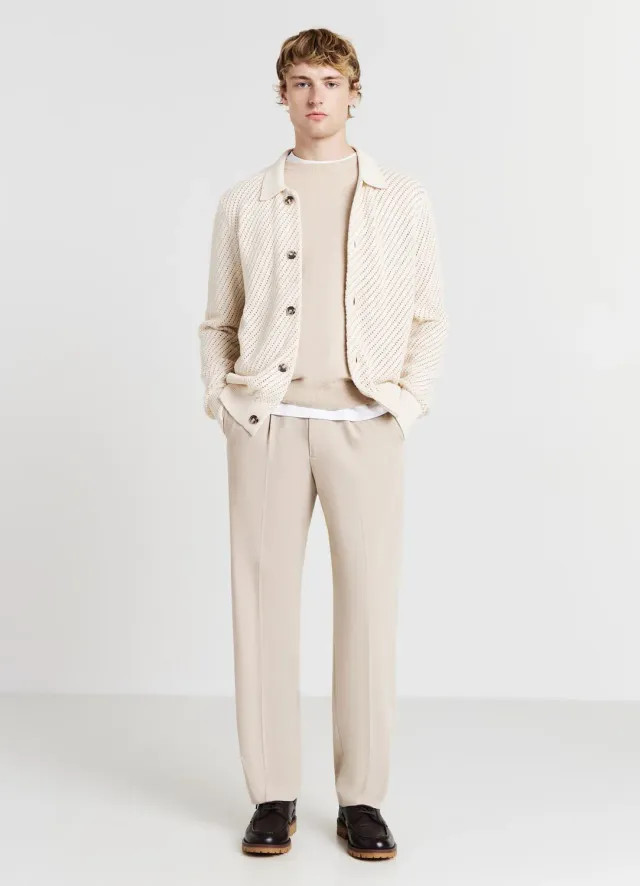 Calliope jogger uni homme taille élastique