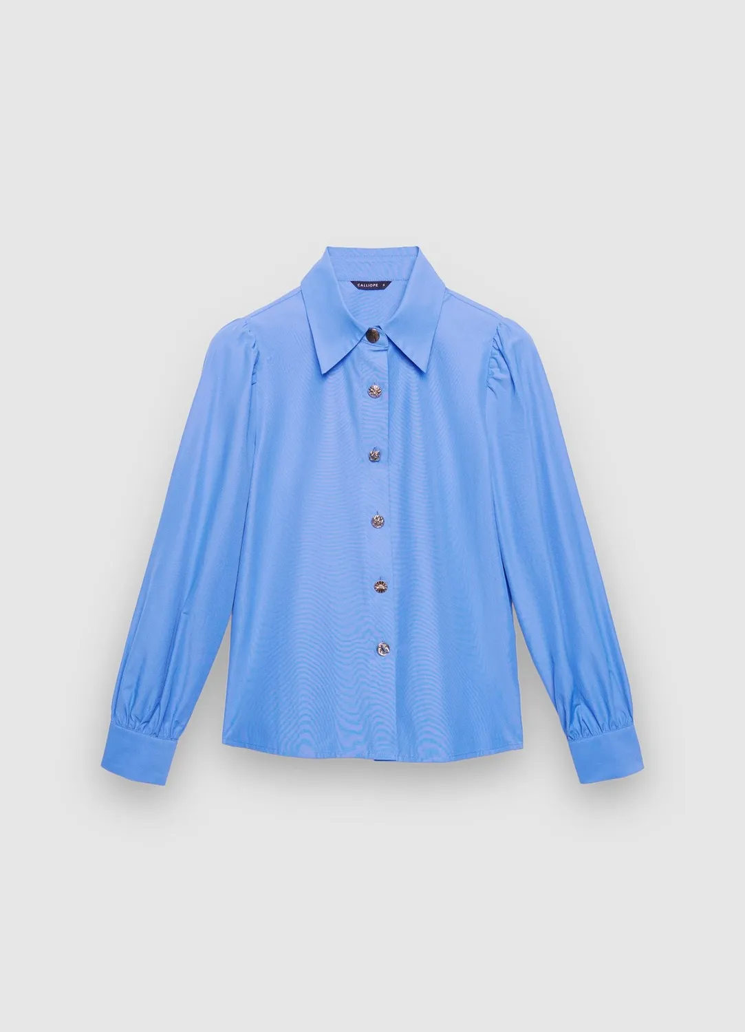 Calliope chemise femme boutons dorés classique