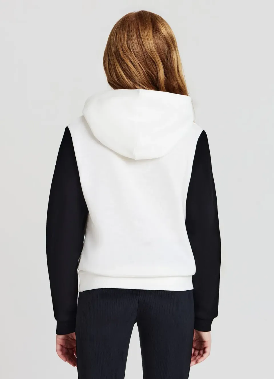 Calliope sweat capuche fille panda poche