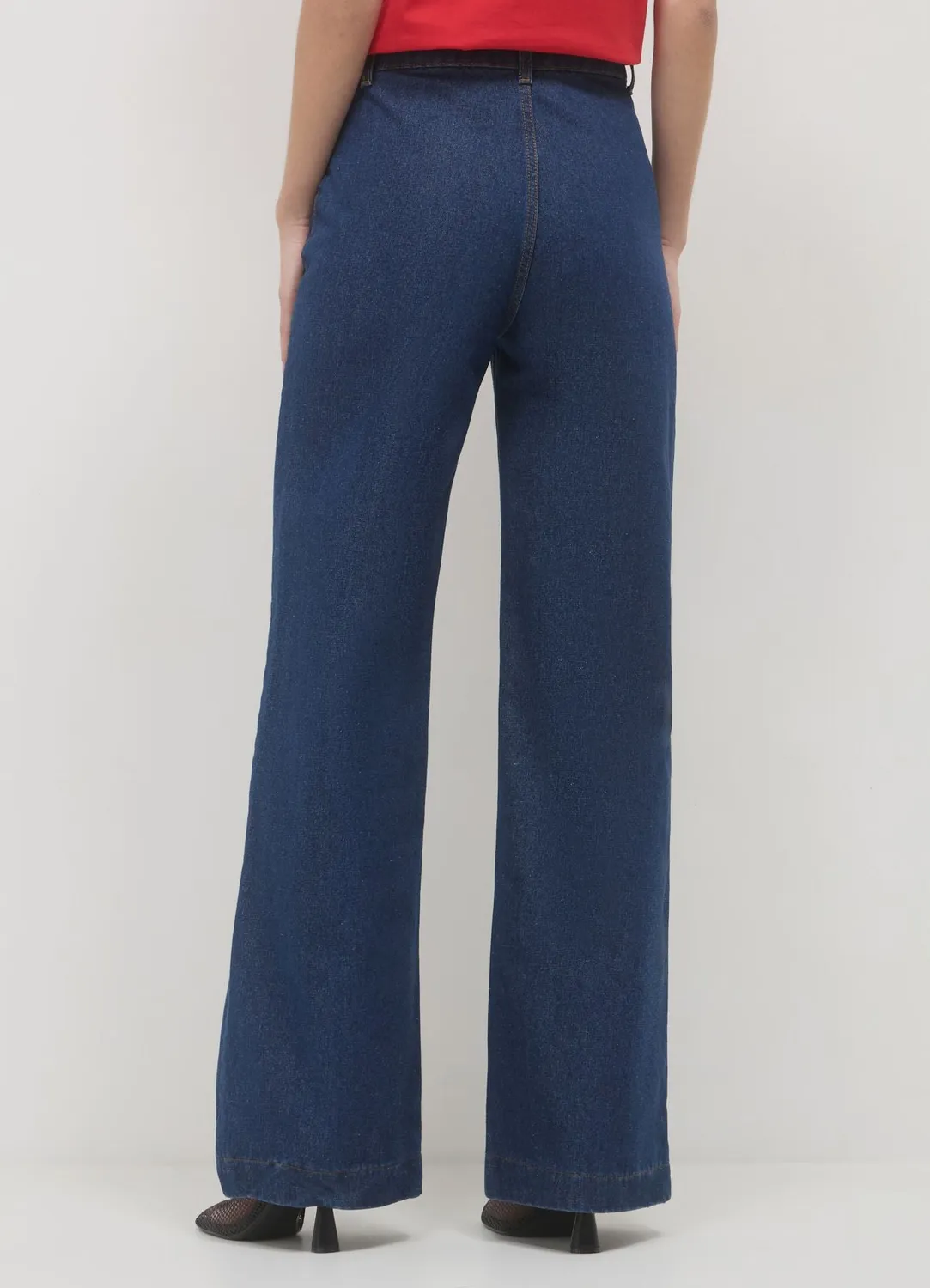 Calliope jean wide leg femme poches plaquées 40-46