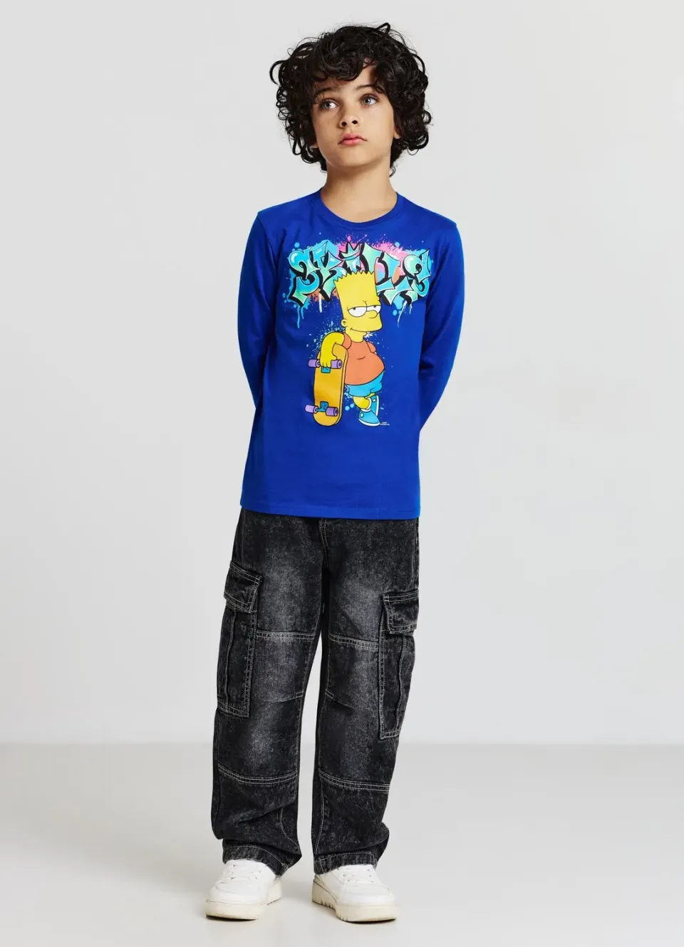 Calliope t-shirt Bart Simpson garçon