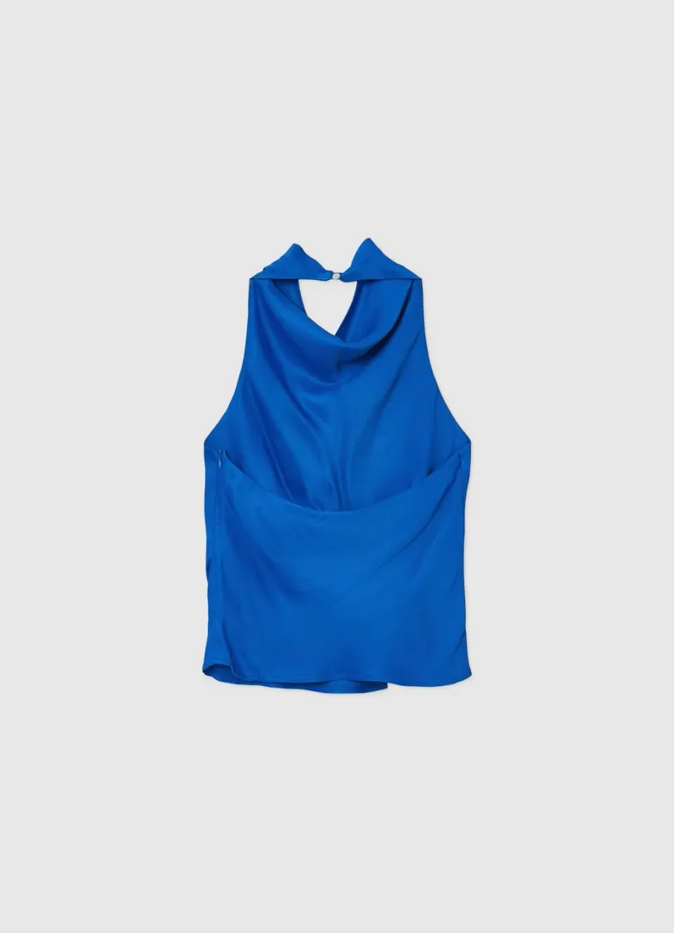 Calliope top halterneck satin femme uni