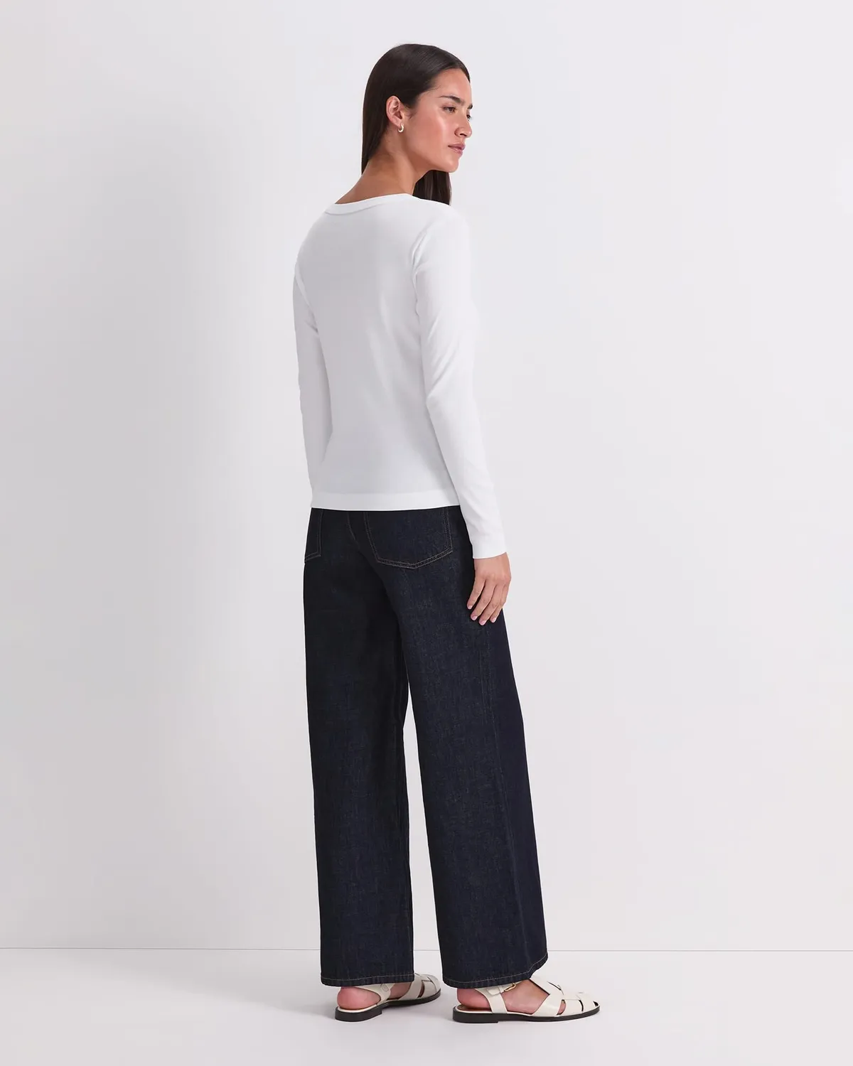 Sportscraft Heidi Crew Neck tee manches longues côtelé