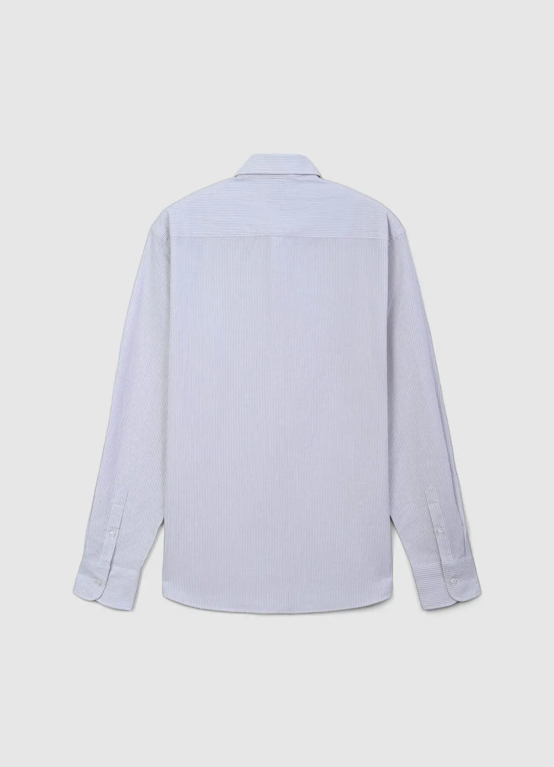 Calliope chemise rayée homme coton manches longues