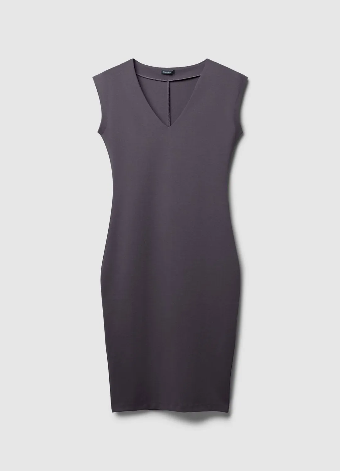 Calliope Atelier robe fourreau femme col V