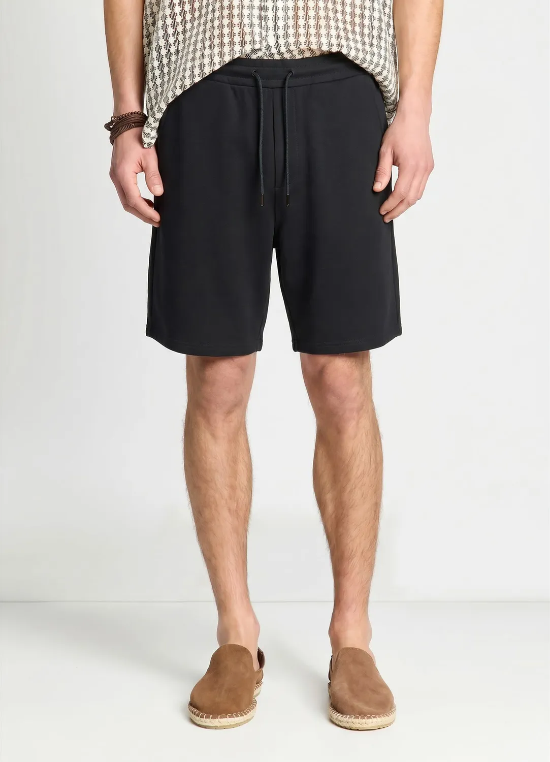 Calliope short jogging homme cordon taille élastique