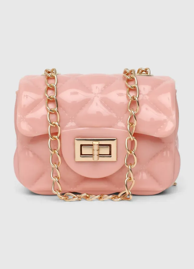 Calliope mini sac fille matelassé chaîne dorée