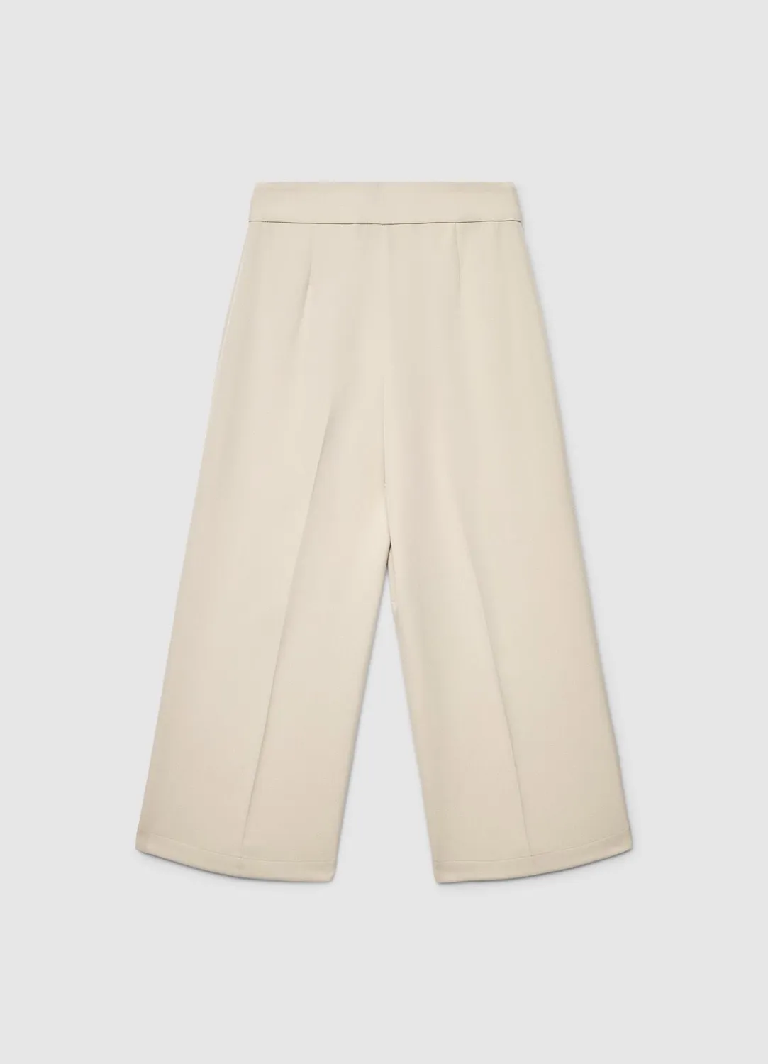 Calliope pantalon palazzo court femme uni
