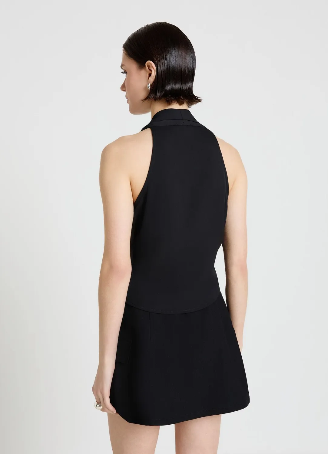 Calliope Top Croisé top femme portefeuille à nouer