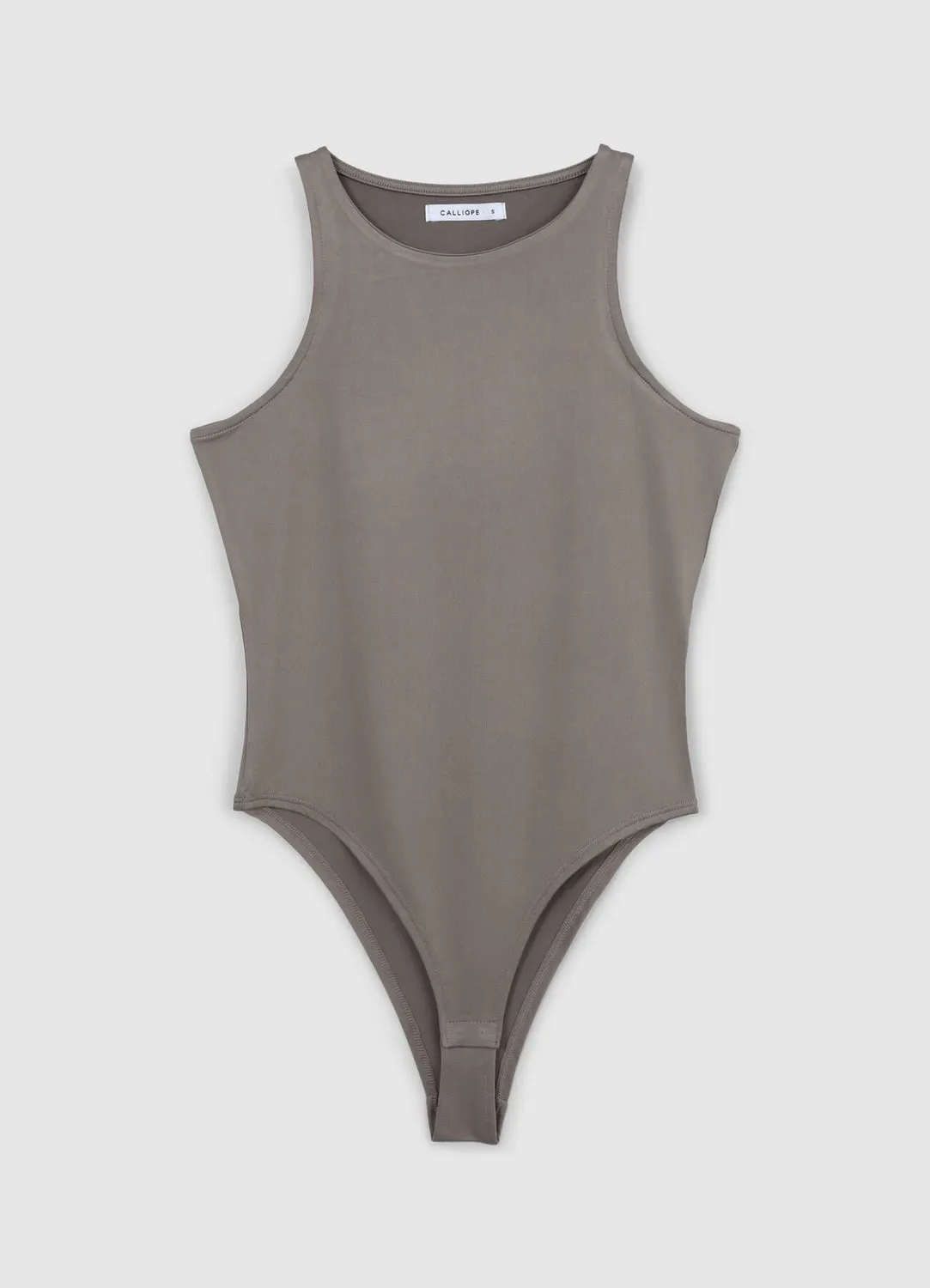Calliope body uni femme boutons coupe droite